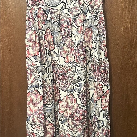 French Connection Dresses & Skirts - French Connection Floral Maxi Dress - Pink and Cream